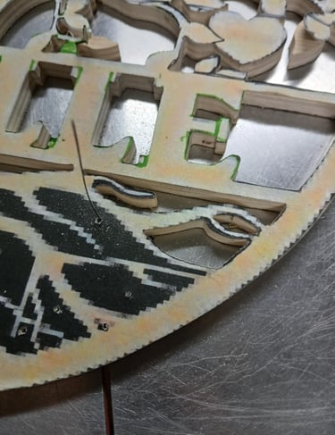 Chantournage d un arbre de vie artisanal