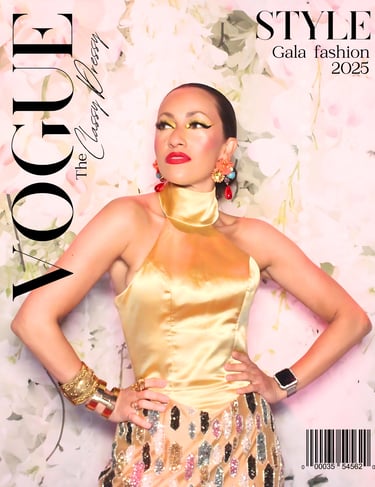 Magazine style overlay