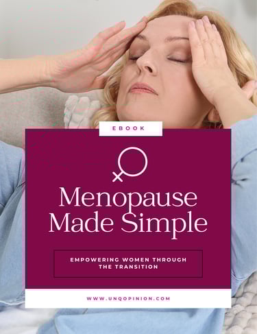 a woman with a man in a blue shirt and a man in a blue shirt