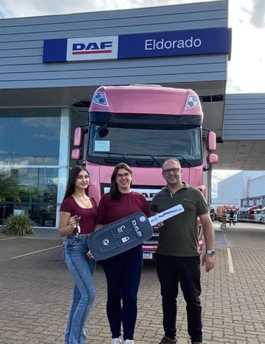 Representantes da DAC Transportes.