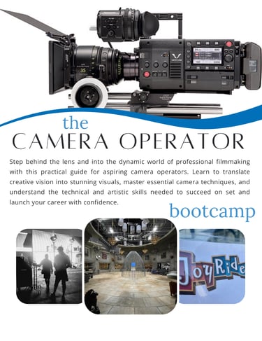 Cover image for the Camera Operator Bootcamp document. 