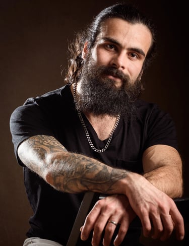 Un autoportrait du photographe Anthony Vuillemin.