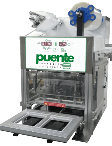 tray sealer dual cavity