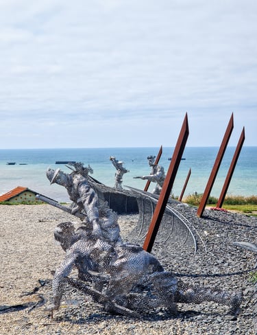 Arromanches - Golden beach - D-day
