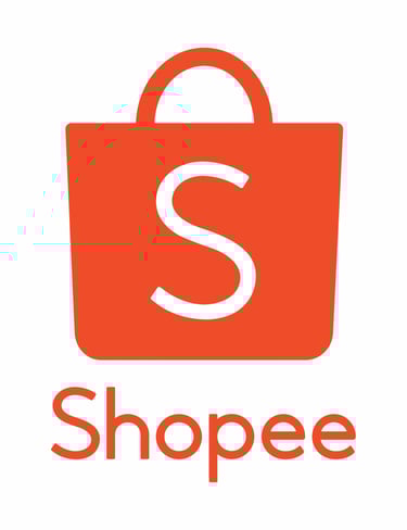 Logo Shopee di website Sandal Gunung Sabertooth