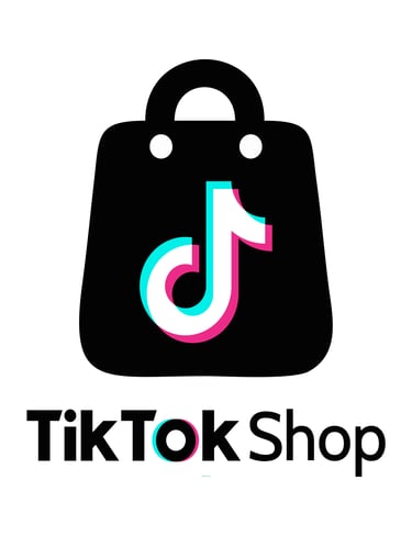 Logo Tiktok di website Sandal Gunung Sabertooth