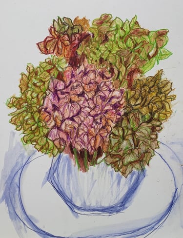 Dried Hydrangeas