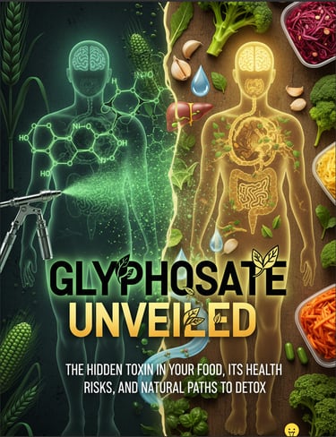 Unveil the hidden dangers lurking in your food with 'Glyphosate Unveiled: 