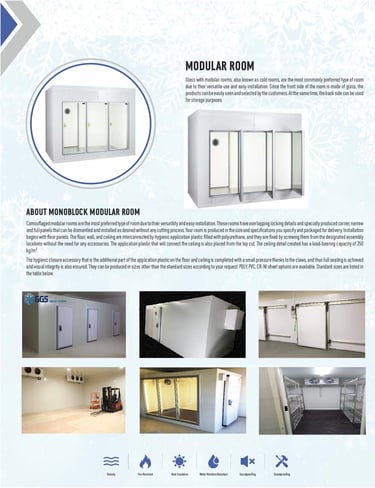 Glass Cold room and Freezer Room