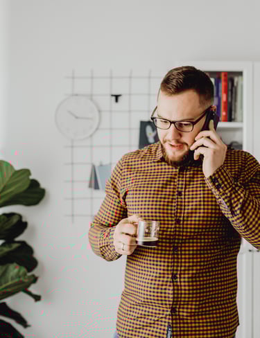 customer calling a garage to get an MOT