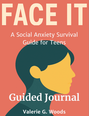 Face It Guided Journal Cover with a graphic image of a face