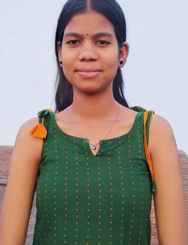 Student participating in online course