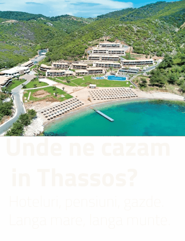 Unde ne cazam in Thassos?