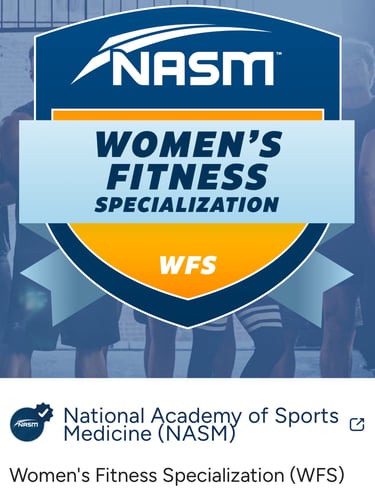 NASM Women's Fitness Specialist