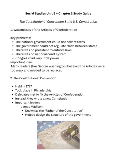 Unit 5, Chp 2 page 1