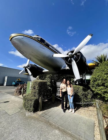 El avión del McDonalds de Taupo