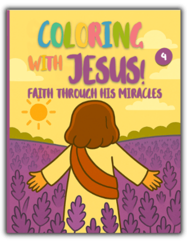 coloring with jesus volumen 4 book cover shadow