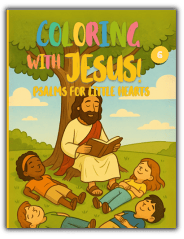 coloring with jesus volumen 6 book cover shadow