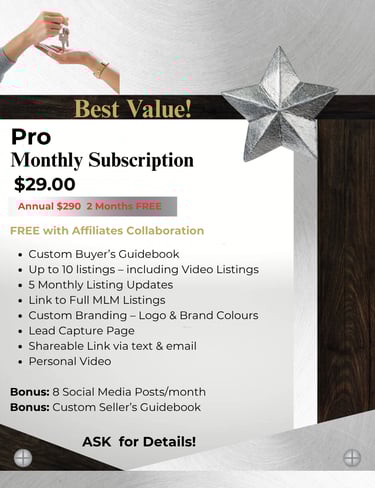 Pro Subscription for Buyers Guidebook
