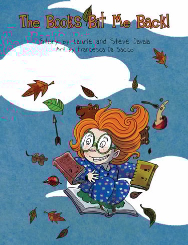 an humorous adventure with books!