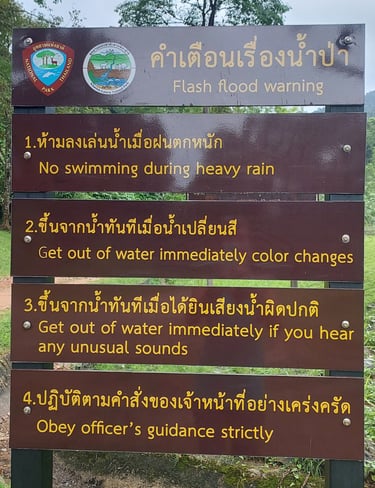 thailand khao lak ton chong fa waterfall lam ru