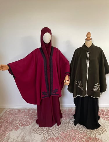 mode mastour modeste femme poncho