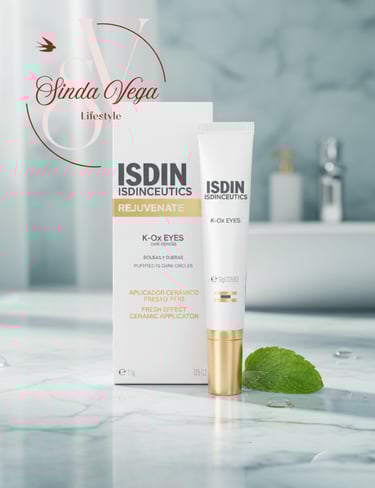 Cotorno de ojos K ox de Isdin. Sinda Vega