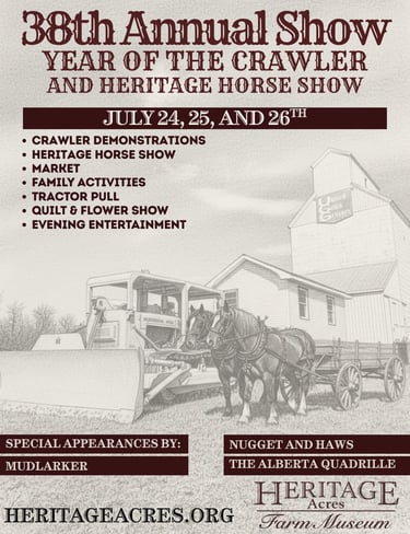 heritage acres events, things to do