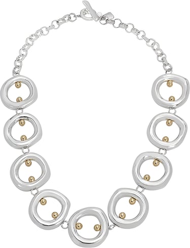 Modernist Open Circle Necklace. Robert Lee Morris Soho