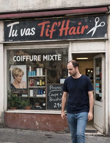 Nom de salon de coiffure drôle