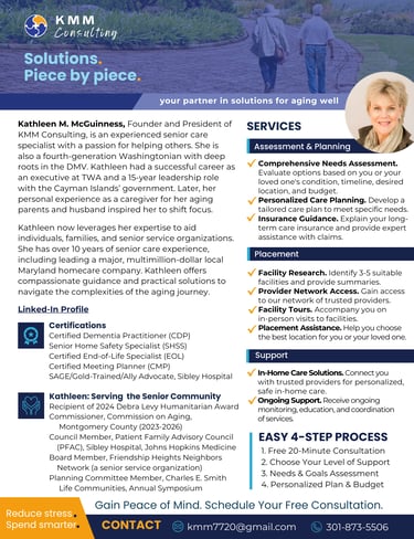 KMM Consulting One Pager