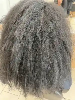 lissage bresilien cheveux frisés