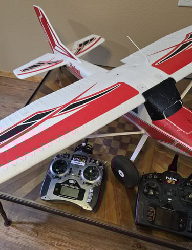 Bigfoot 1.4m Trainer using Buddy Box Setup