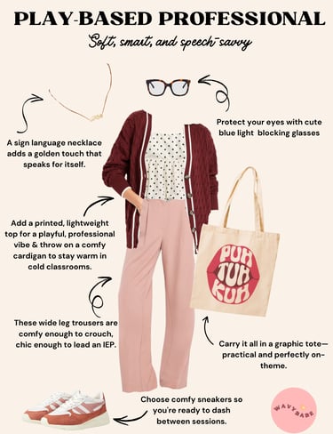 back to school outfits for SLPs