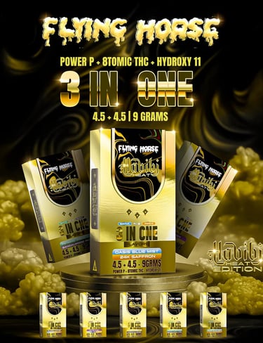 Flying horse disposable