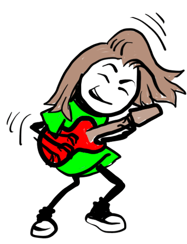 J. Freels "Stick Figure Guitarismo"