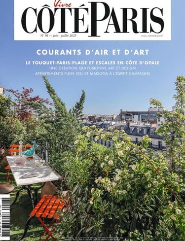 Couverture magazine Côté Maison Juin-Juillet 2025