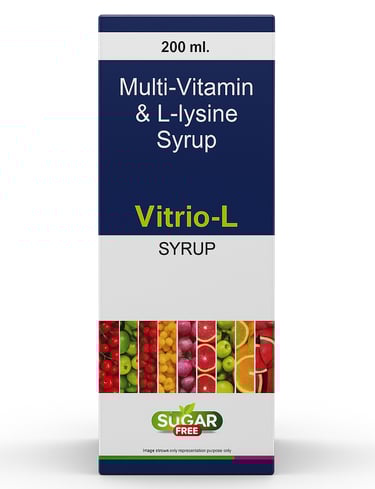 Vitrio-L - Multivitamin syrup from Strio Healthcare