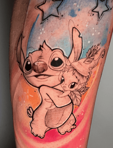 acquarello tattoo LaGringa tattoo artist