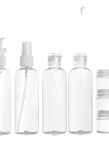 a group of bottles of liquid or liquid