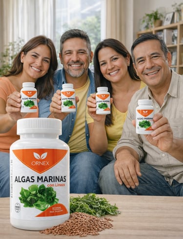 Algas Marinas con Linaza de Chikimi Cuenca