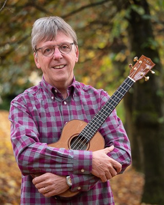 musician with a ukulele