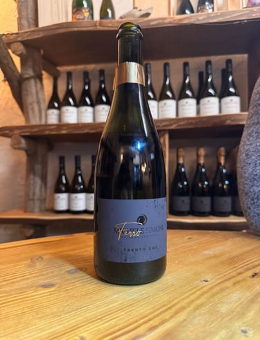 Metodo Classico Trento DOC Chardonnay Pinot nero per enoteche