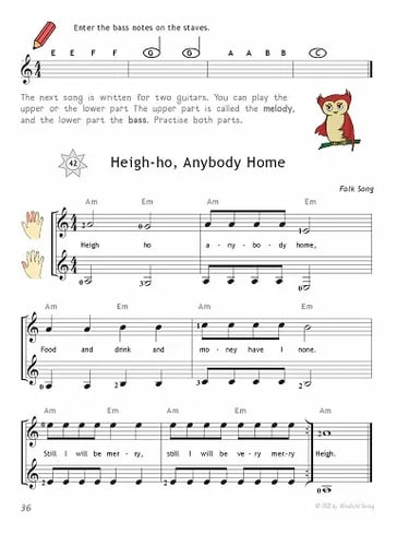 Children Song for Guitar free download