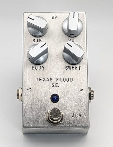 das jca texas flood s.e.  -  authentischer srv sound aus einem pedal