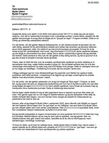 Statsforvalteren, Christer Torgilstveit Larsen, Oslo Kommune bydel Frogner, Majorstuen, medpoint.no،
