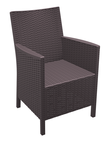 bahçe için rattan sandalye modeli