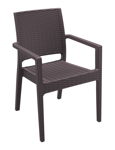 otel ve kafe için rattan sandalye