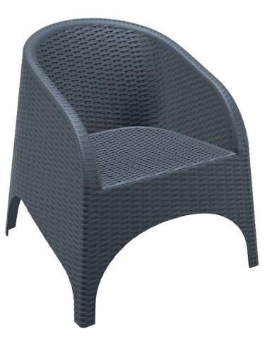 rattan sandalye dış mekân kullanımı