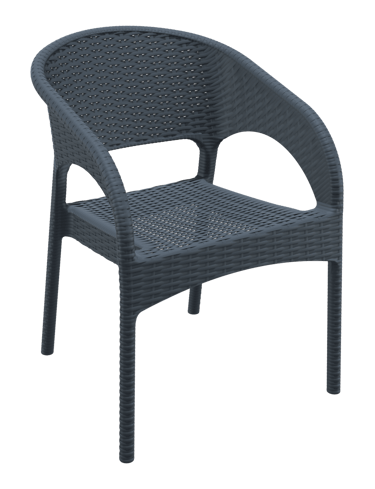 rattan örgü sandalye tasarımı